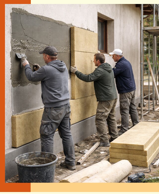 Утепление частного дома в Луховицах — тепло, экономия и надежность