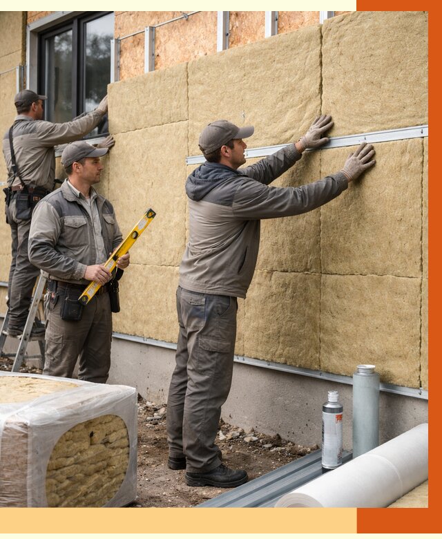 Утепление дома из SIP панелей в Луховицах от 6414 руб./м² под ключ | ТепломастерЛхв