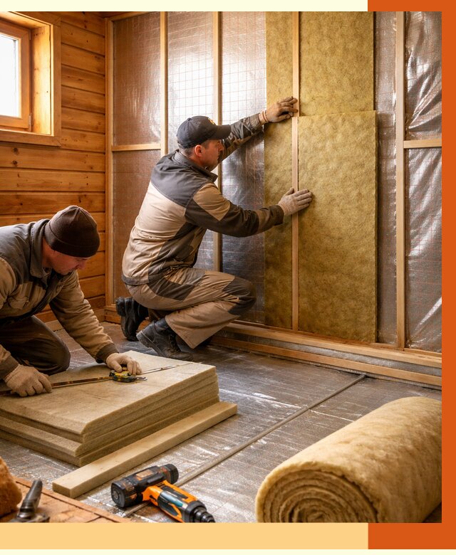 Утепление бани изнутри в Луховицах под ключ от 4345 руб./м² | ТепломастерЛхв