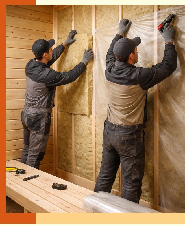 Профессиональное утепление сауны в Луховицах с гарантиями качества