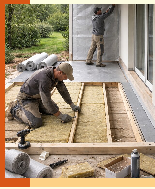 Утепление террасы в Луховицах — тепло и защита круглогодично