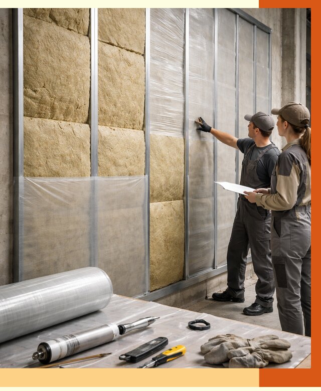 Утепление склада химсырья в Луховицах от 4655 руб. под ключ | ТепломастерЛхв