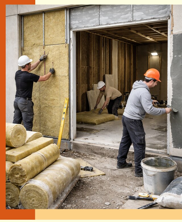 Утепление торгового павильона в Луховицах — качественно и энергоэффективно