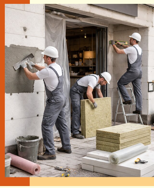 Утепление кафе в Луховицах: профессиональная теплоизоляция и монтаж