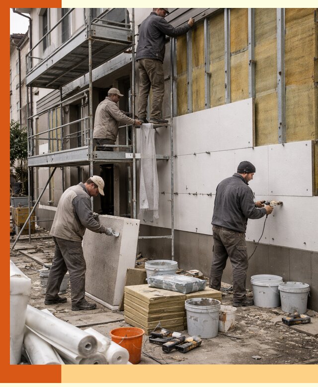 Утепление гостиницы под ключ в Луховицах с гарантией качества