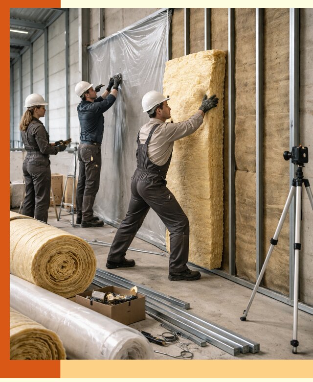 Утепление складского терминала в Луховицах профессионально и надёжно