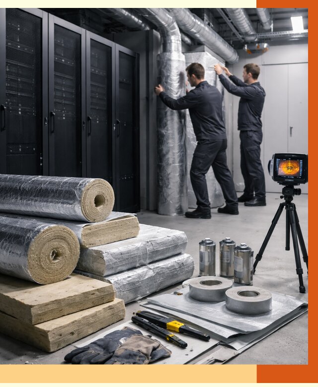 Утепление серверной в Луховицах от 8793 руб./м² — комплексно под ключ | ТепломастерЛхв