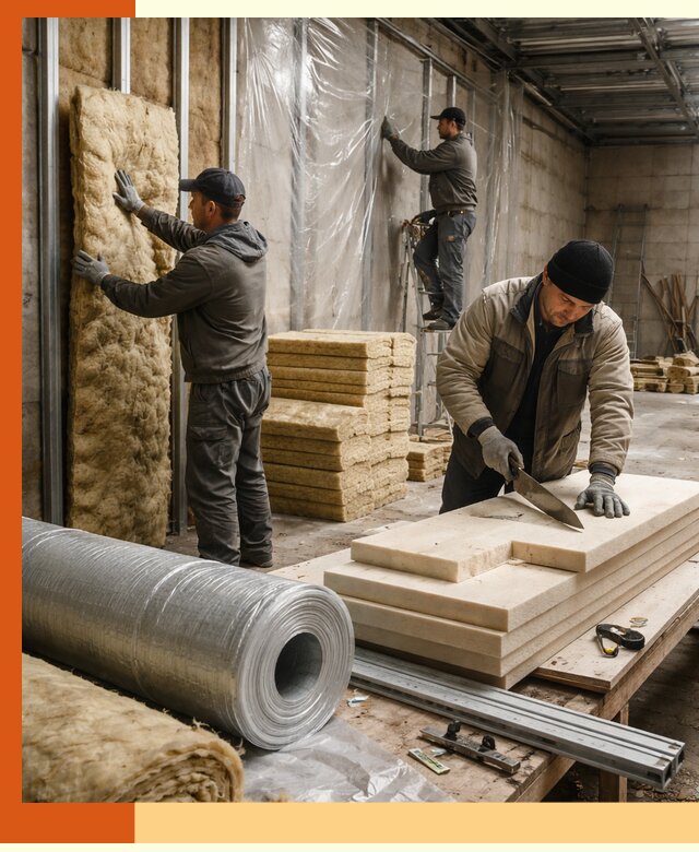 Утепление торгового склада в Луховицах с энергоэффективными решениями