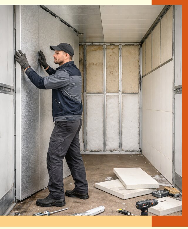 Утепление холодильного кузова в Луховицах от 13966 руб. под ключ | ТепломастерЛхв