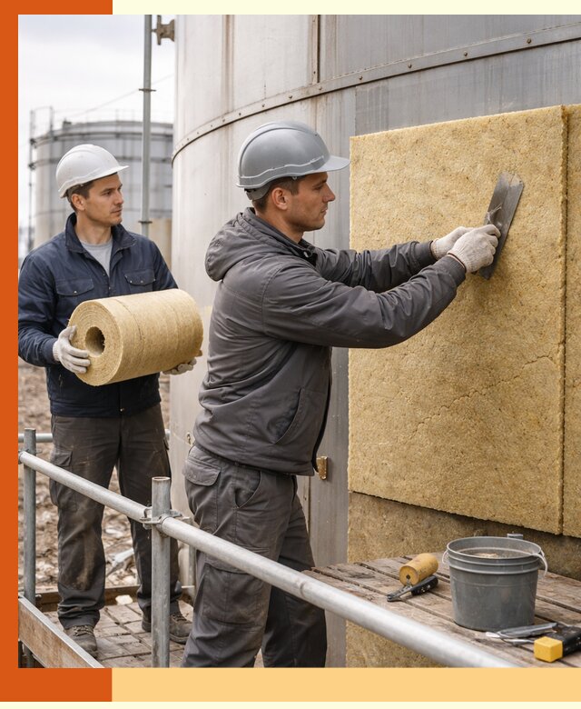 Профессиональное утепление резервуара и теплоизоляция в Луховицах