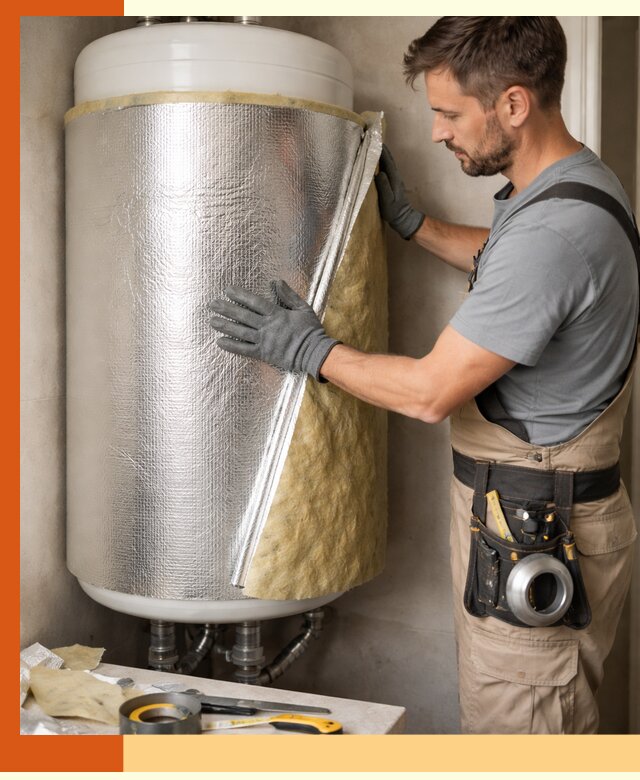 Утепление бойлера в Луховицах для снижения теплопотерь и экономии энергии
