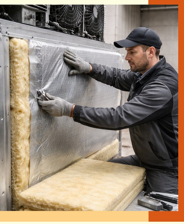 Утепление холодильного агрегата в Луховицах от 8793 руб. под ключ | ТепломастерЛхв