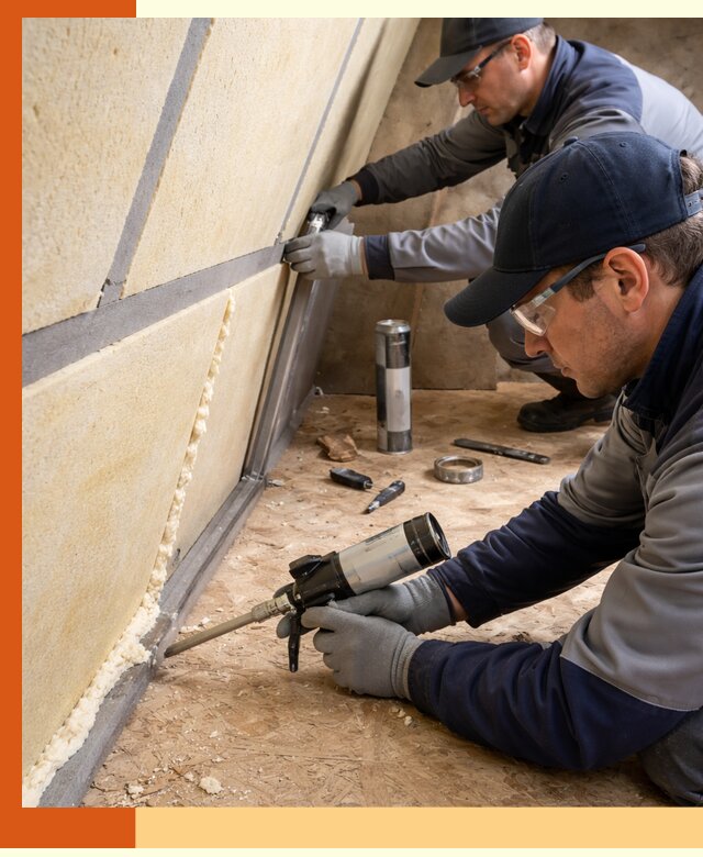 Герметизация стыков ППУ в Луховицах — надежное уплотнение швов