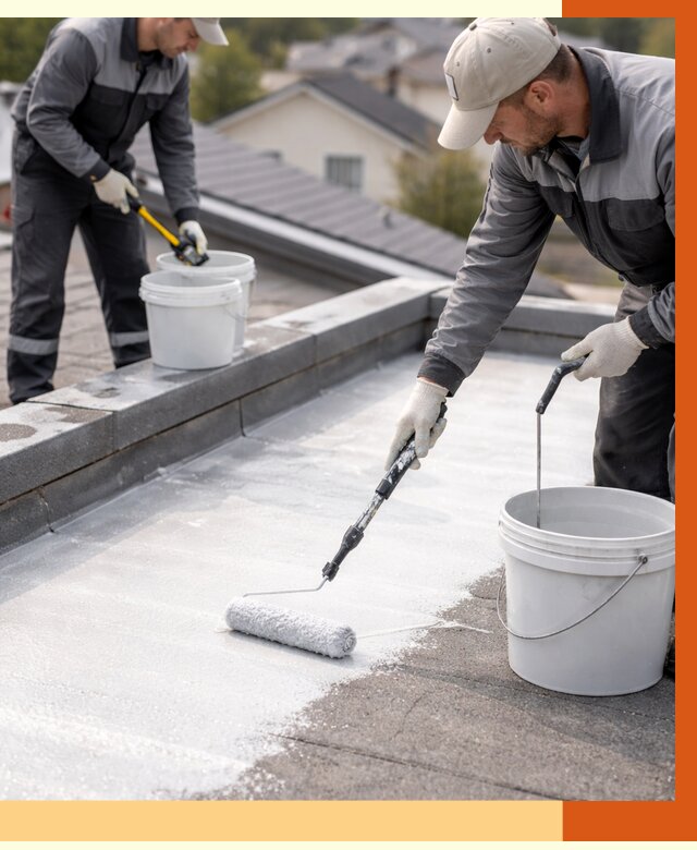 Утепление кровли жидкой теплоизоляцией в Луховицах от 2224 руб./м2 | ТепломастерЛхв