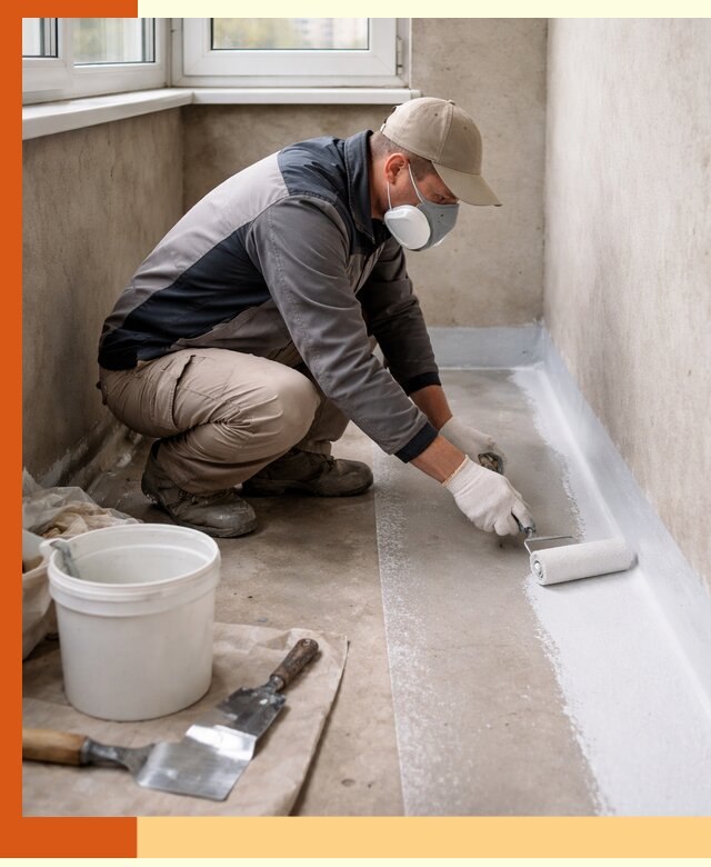 Утепление балкона жидкой теплоизоляцией в Луховицах