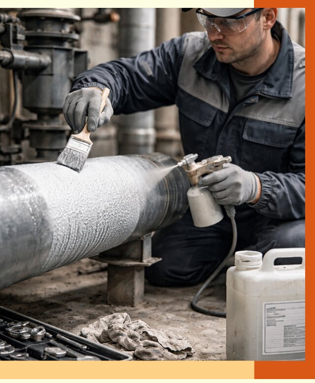 Утепление оборудования жидкой теплоизоляцией в Луховицах от 4655 руб. | ТепломастерЛхв