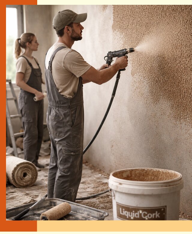 Утепление стен жидкой пробкой в Луховицах эффективное и долговечное