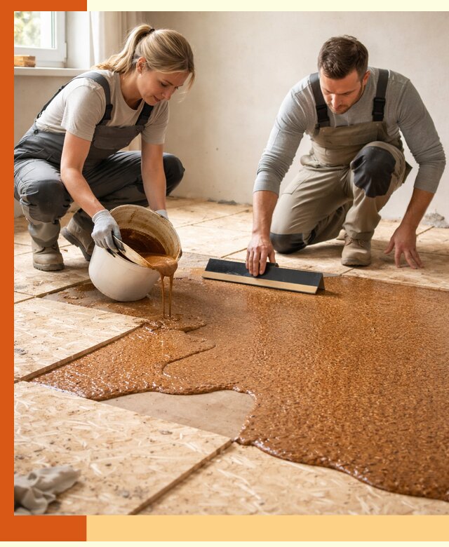 Утепление пола жидкой пробкой в Луховицах для квартир и домов