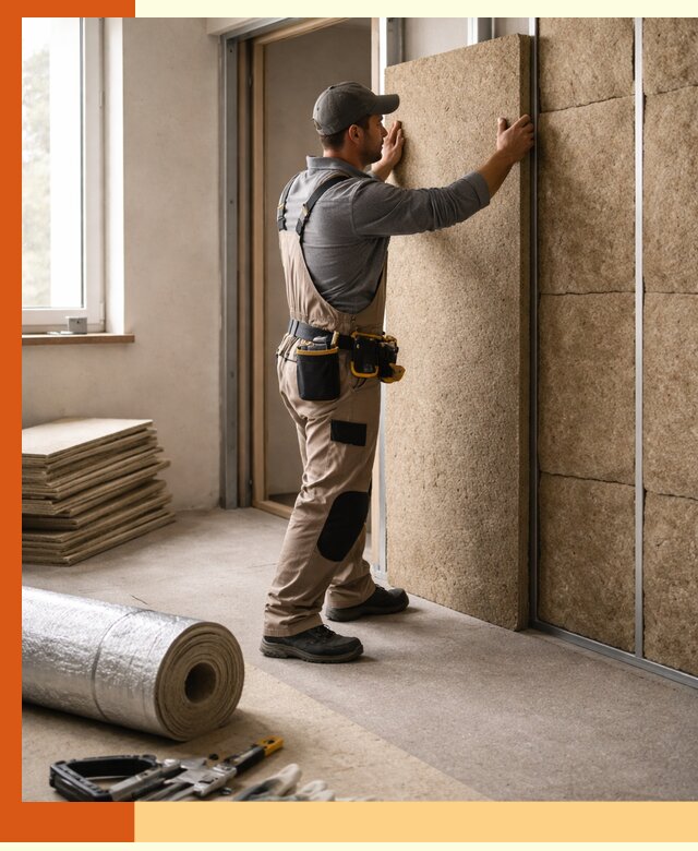 Шумоизоляция дома в Луховицах — комплексная защита от шума