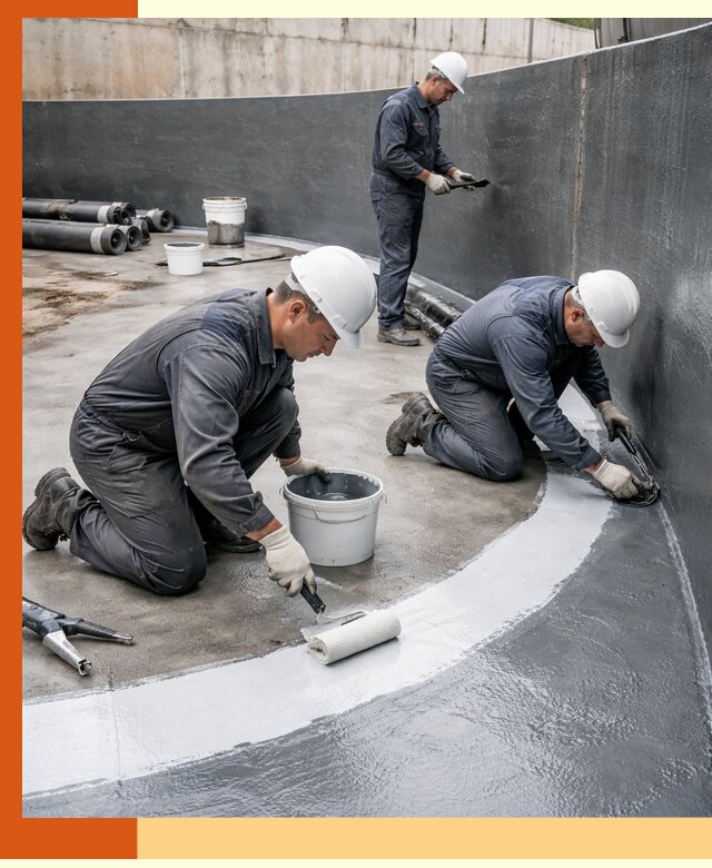 Гидроизоляция резервуара для топлива в Луховицах