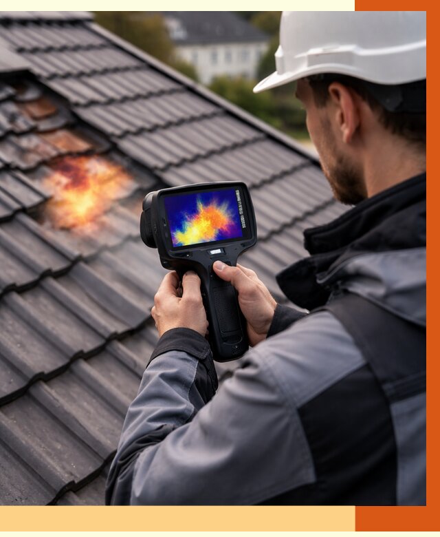 Тепловизионное обследование кровли в Луховицах от 4655 руб. — ТепломастерЛхв под ключ