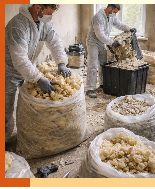 Утилизация старого утеплителя в Луховицах быстро и безопасно