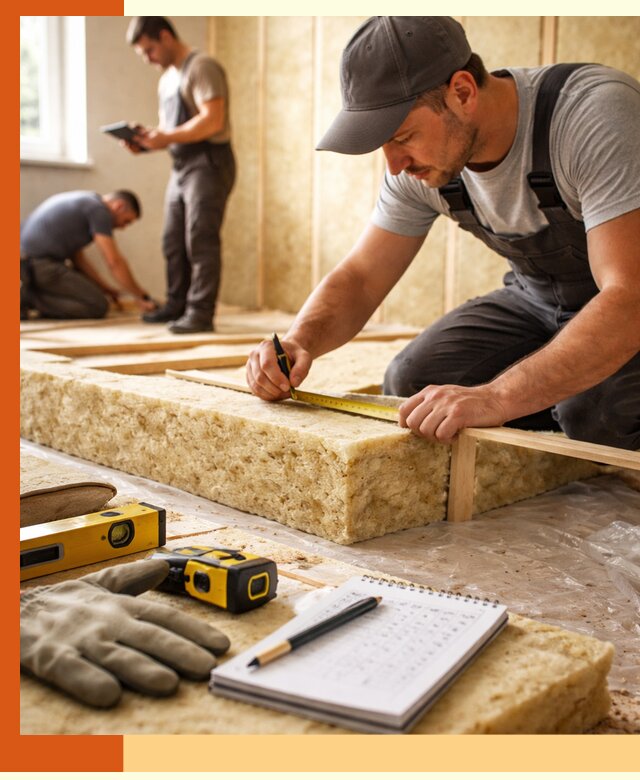 Расчет толщины утеплителя для зданий и помещений в Луховицах