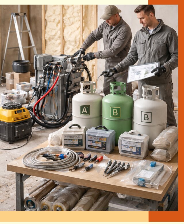 Продажа компонентов ППУ с консультацией в Луховицах от 4345 руб. | ТепломастерЛхв